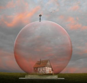 House in a bubble