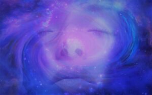 Dreaming in the blue void
