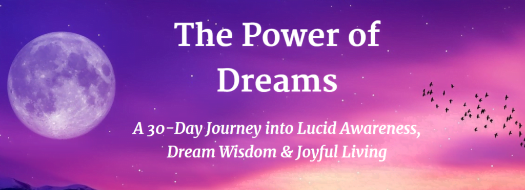 Power of Dreams www.deepluciddreaming.com graphic