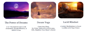 DreamYoga Dr. Clare Johnson www.deepluciddreaming.com